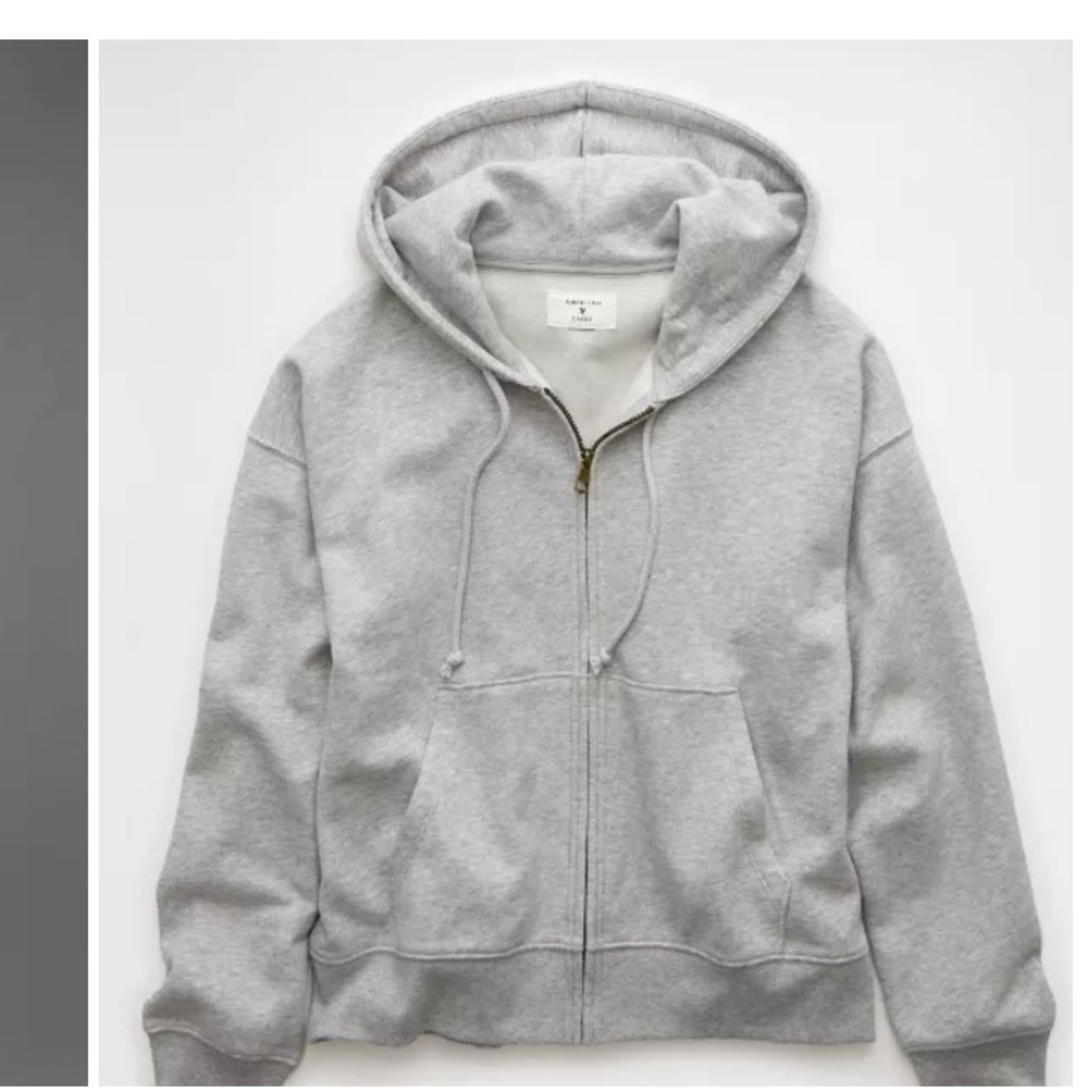 NEW American Eagle oversized Zip-Up Hoodie XXL